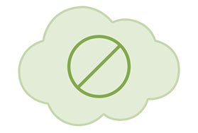 Icono de respeto, a importancia de no forzarlo a realizar actividades.