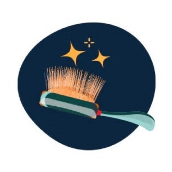 Ilustración de un cepillo para mascotas