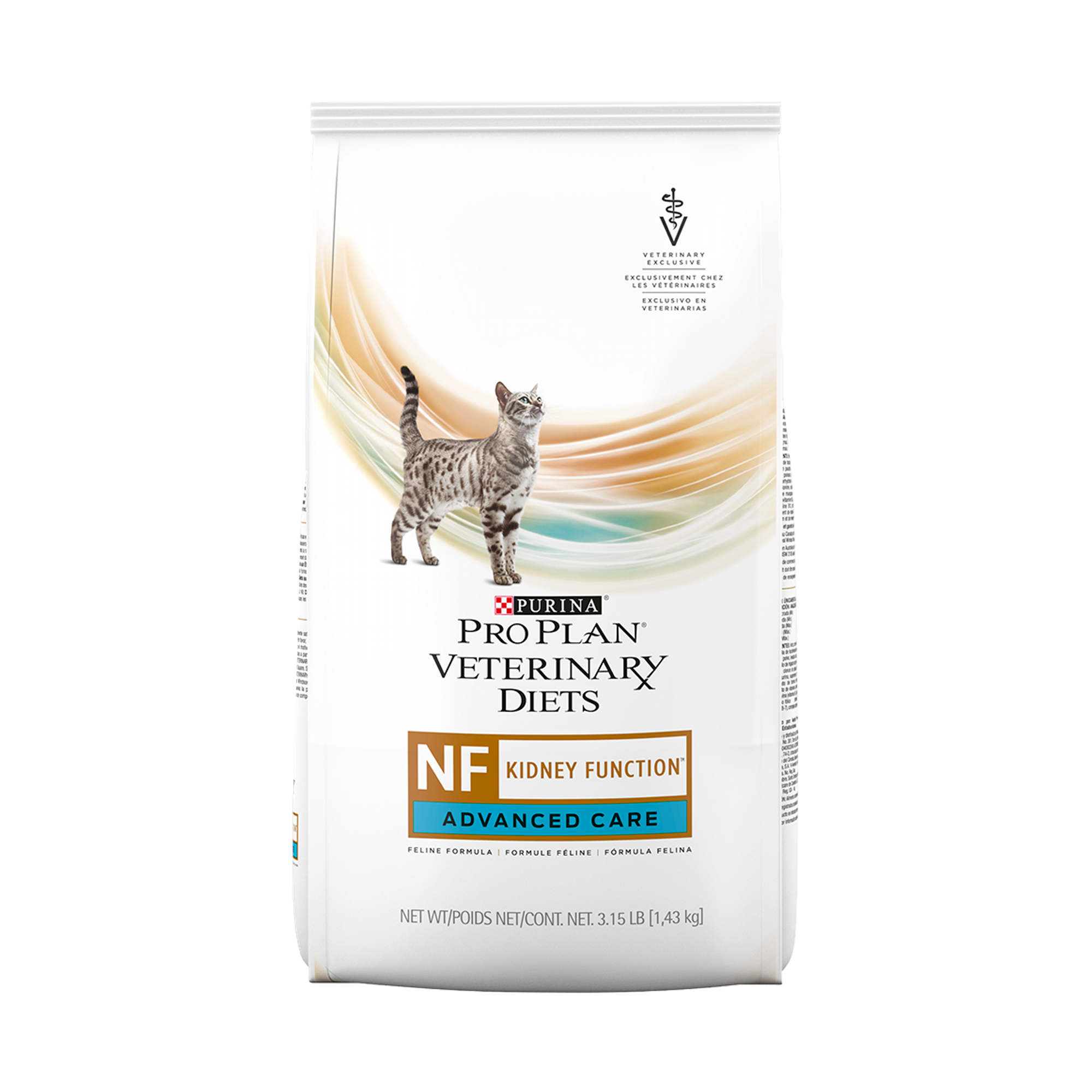 Empaque de Croquetas Pro Plan kidney function para gatos, vista frontal