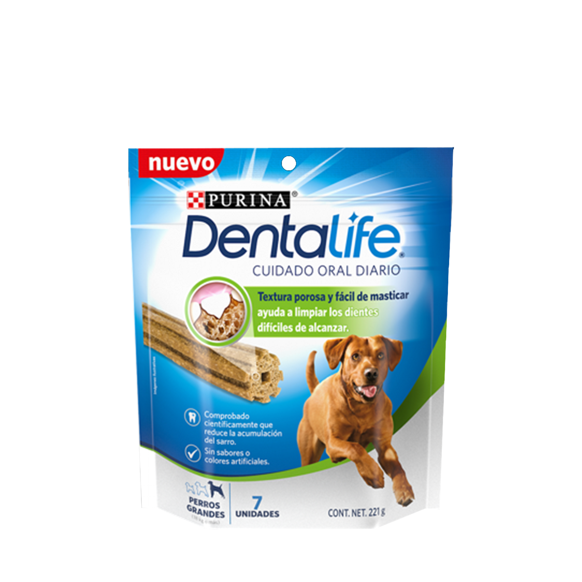 Empaque de DentaLife® Razas grandes, vista frontal