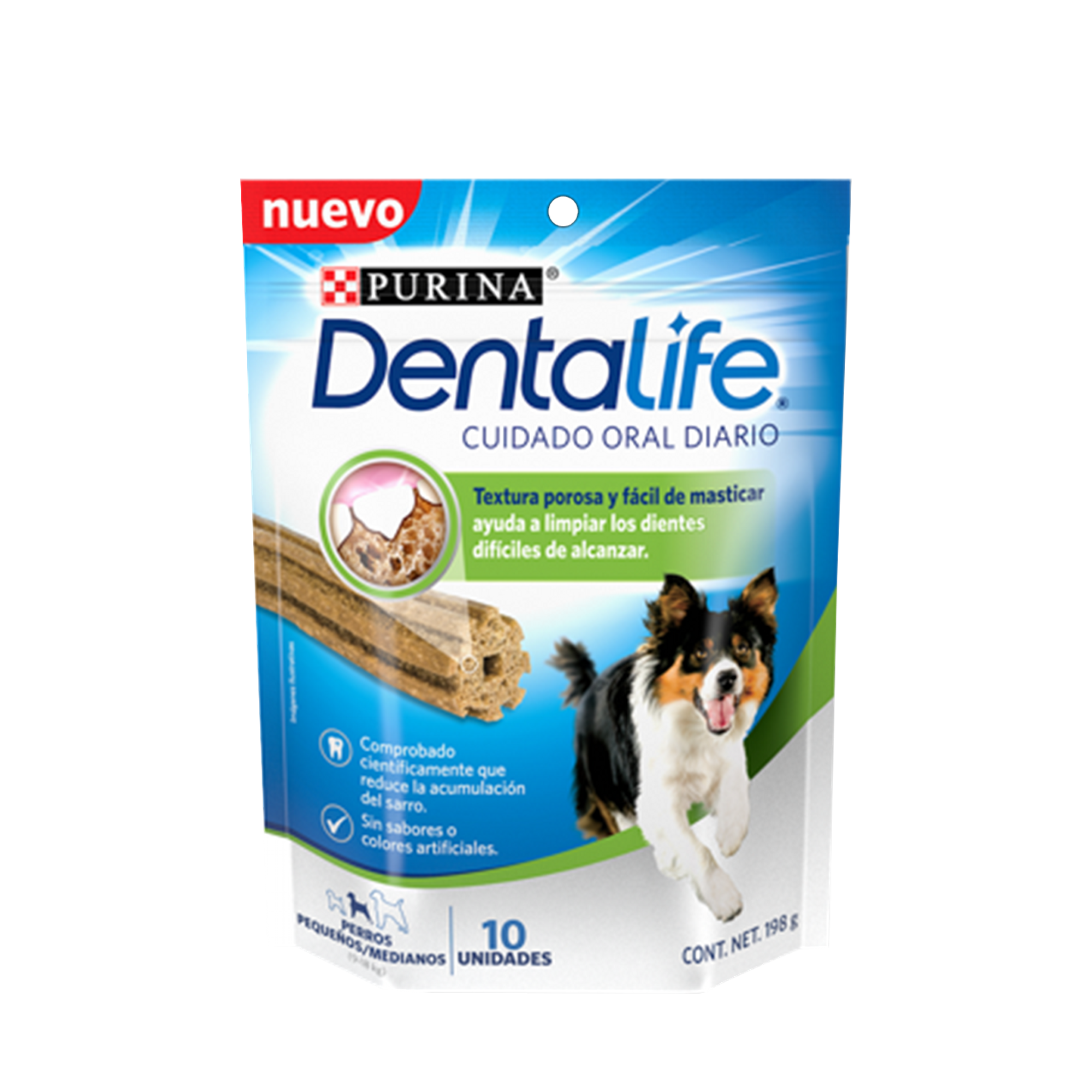Empaque de DentaLife® Razas pequeñas y medianas, vista frontal
