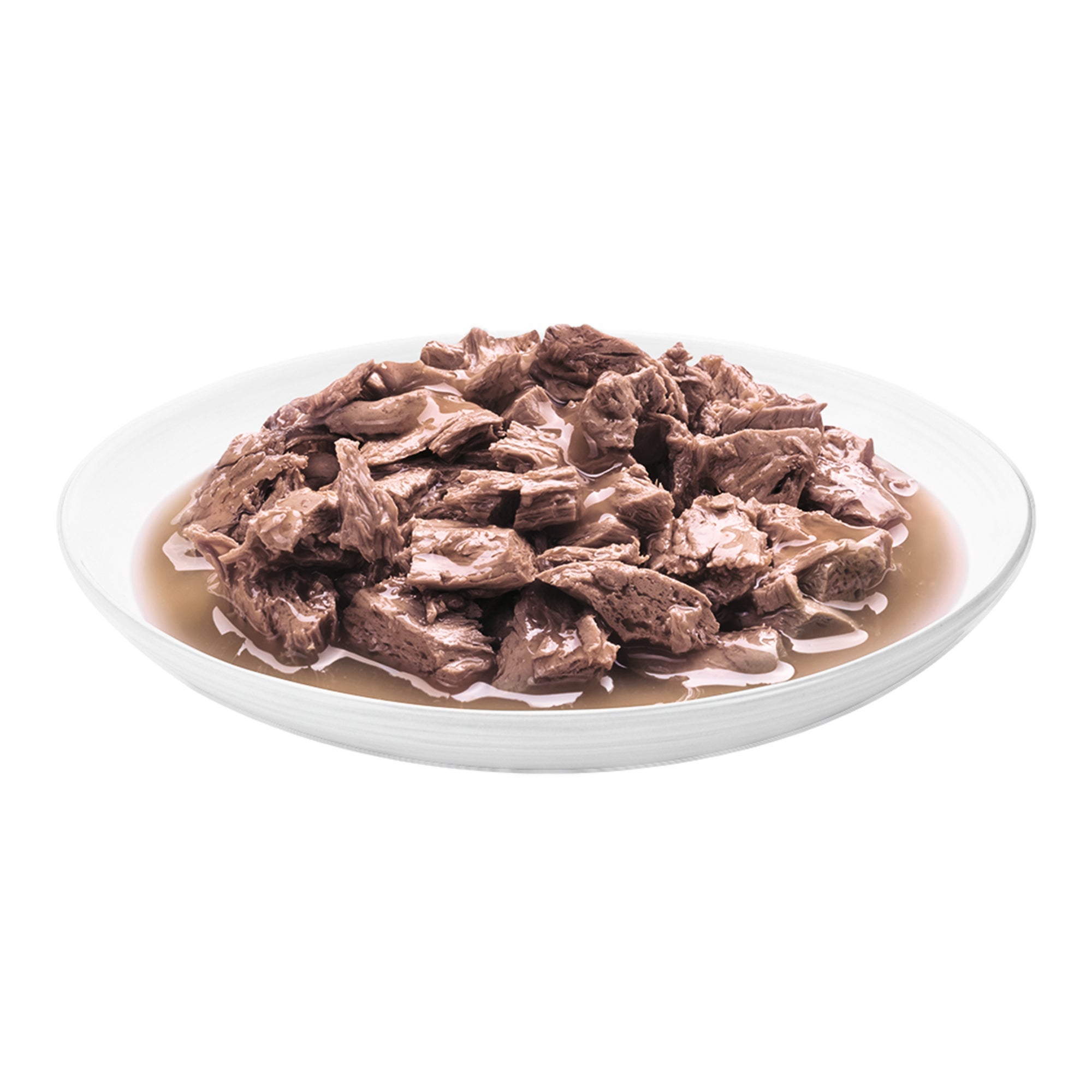 Porción servida de Felix® Classic para gato sabor Sardina