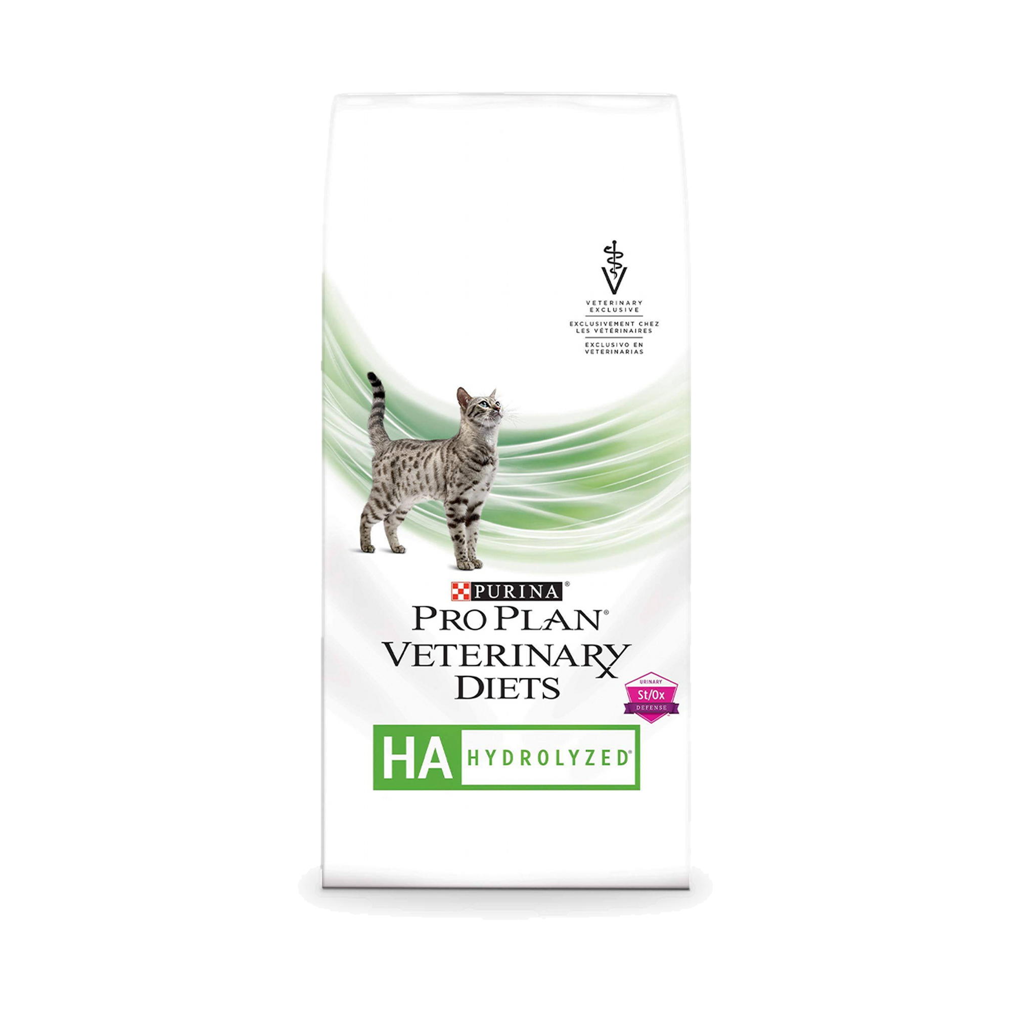 Empaque de Pro Plan Alimento Hidrolizado para Gatos HA, vista frontal