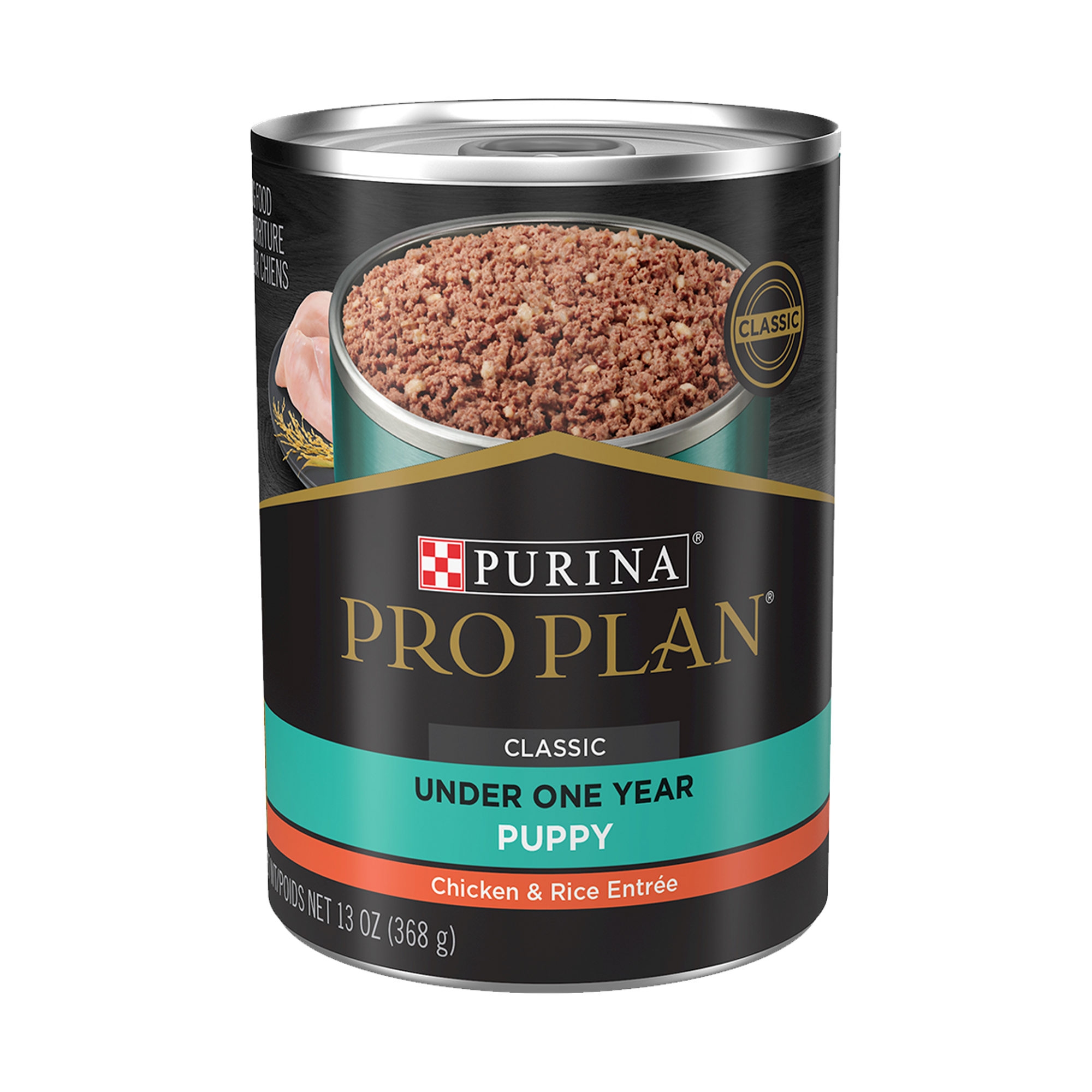 Empaque de Pro Plan® Cachorro Todas las Razas con Optistart® Sabor Pollo, vista frontal