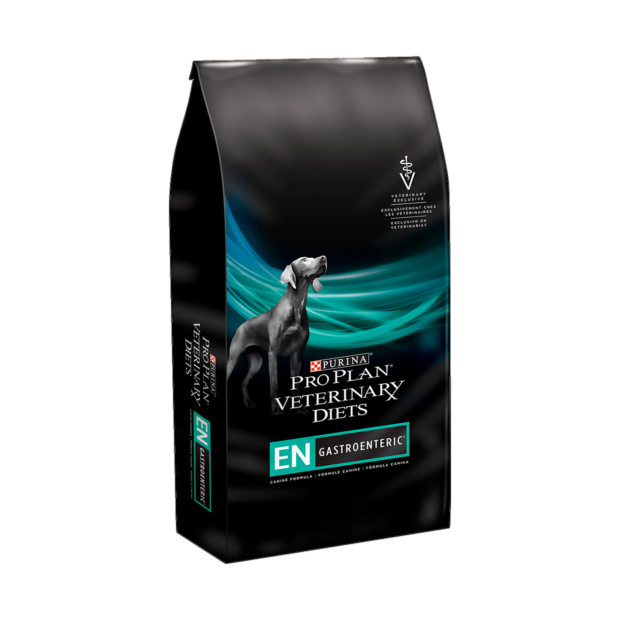 Empaque de Pro Plan EN gastroenteric para perros, vista lateral