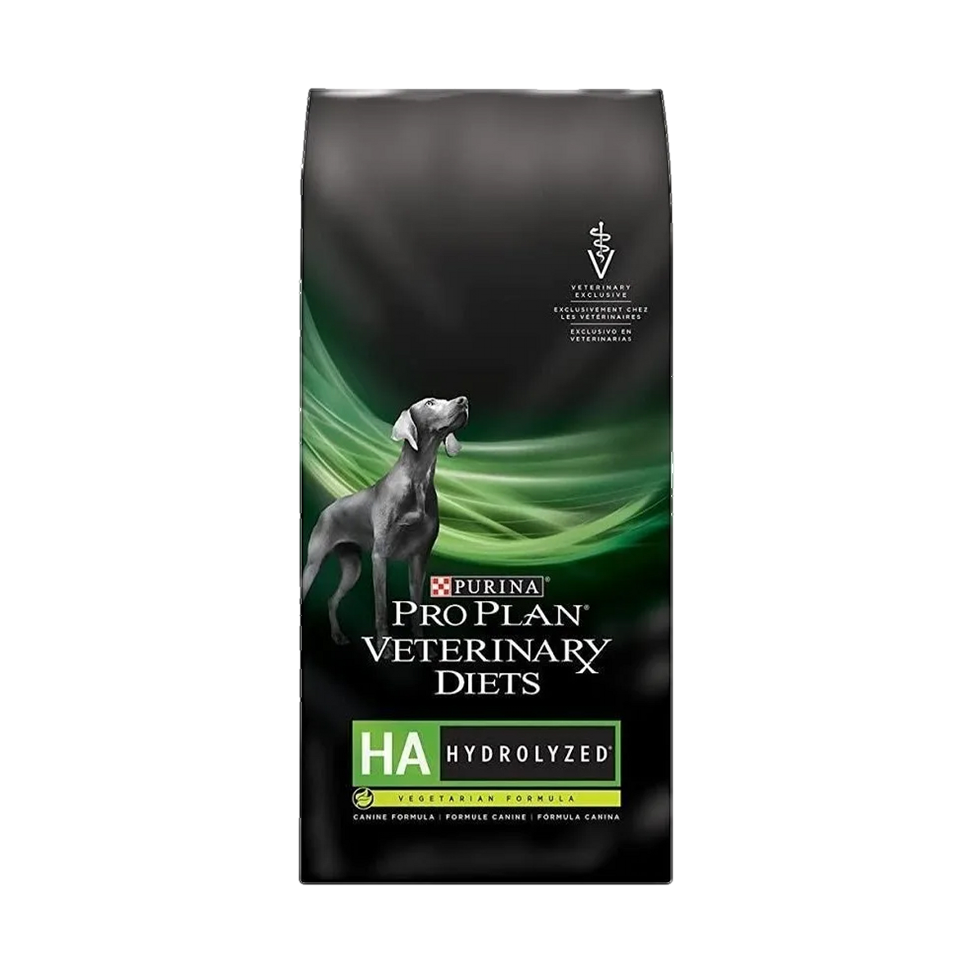 Empaque de Pro Plan hidrolizado perros Veterinary Diets, vista frontal