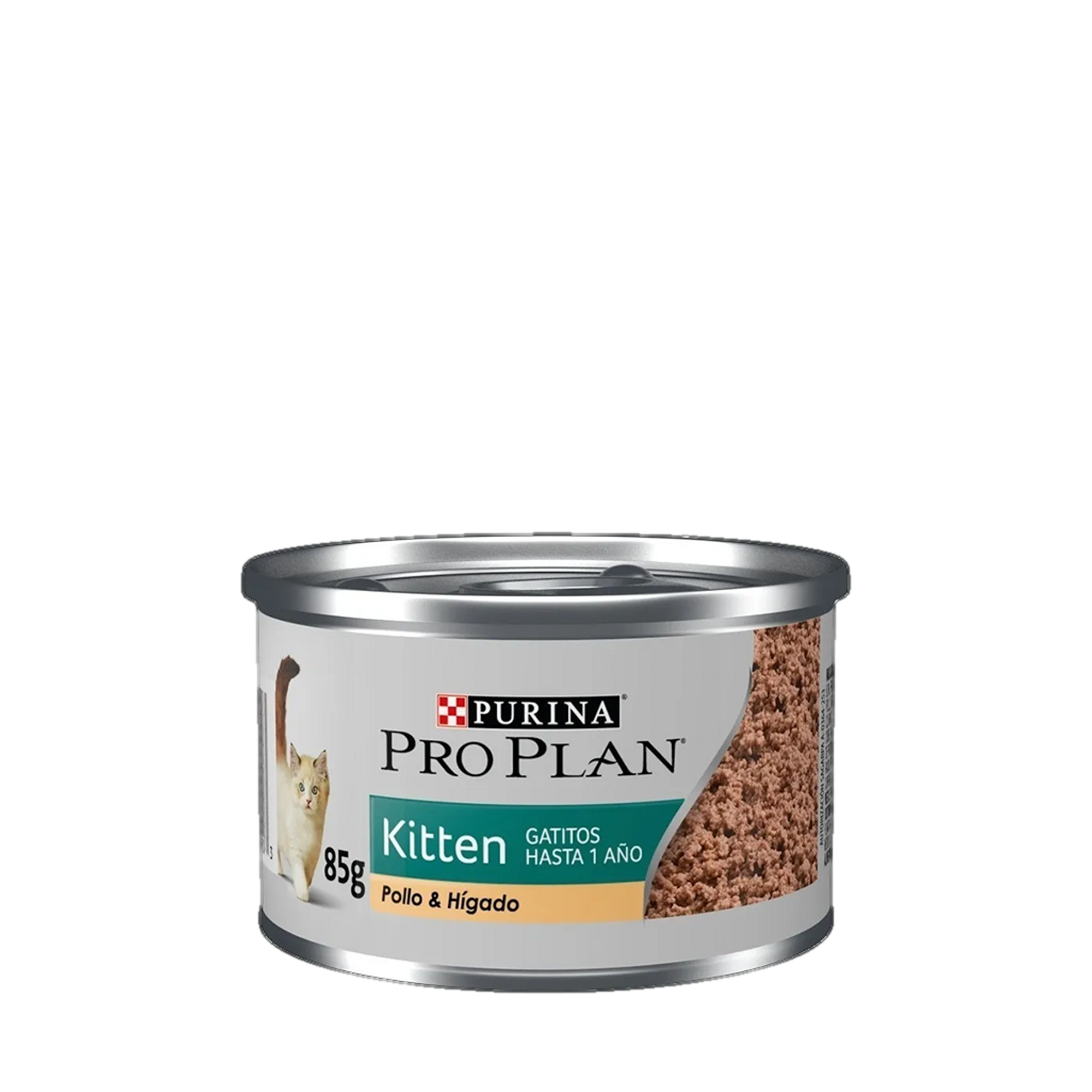 Empaque de Pro Plan® Kitten Pollo & Hígado, vista frontal