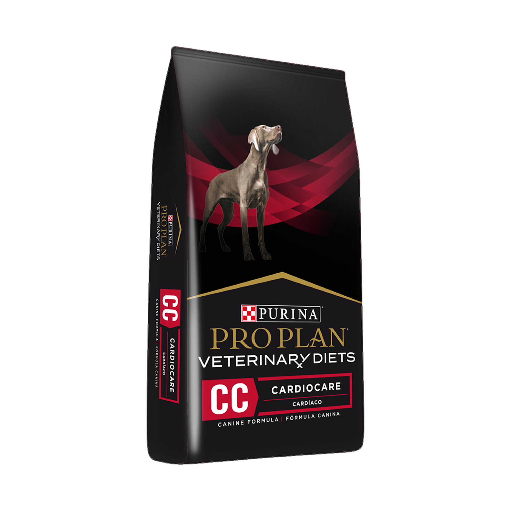 Empaque de Pro Plan® Veterinary Diets Cardiocare, vista lateral