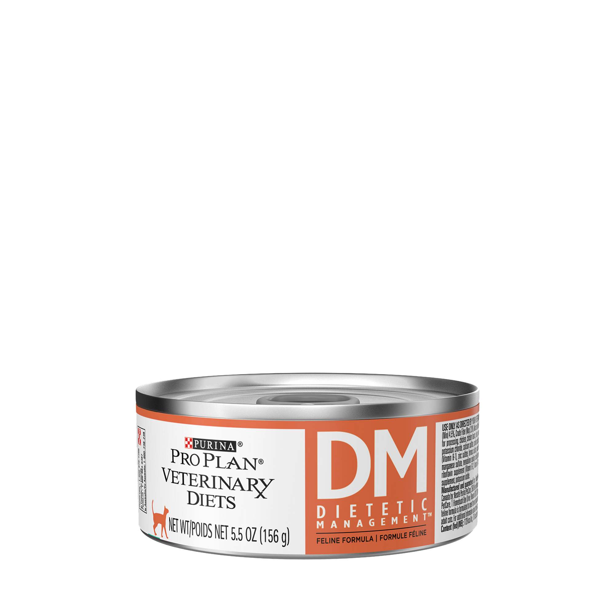 Empaque de Pro Plan Veterinary Diets dietetic managment húmedo, vista frontal