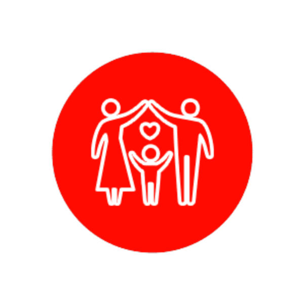 Ícono de una familia