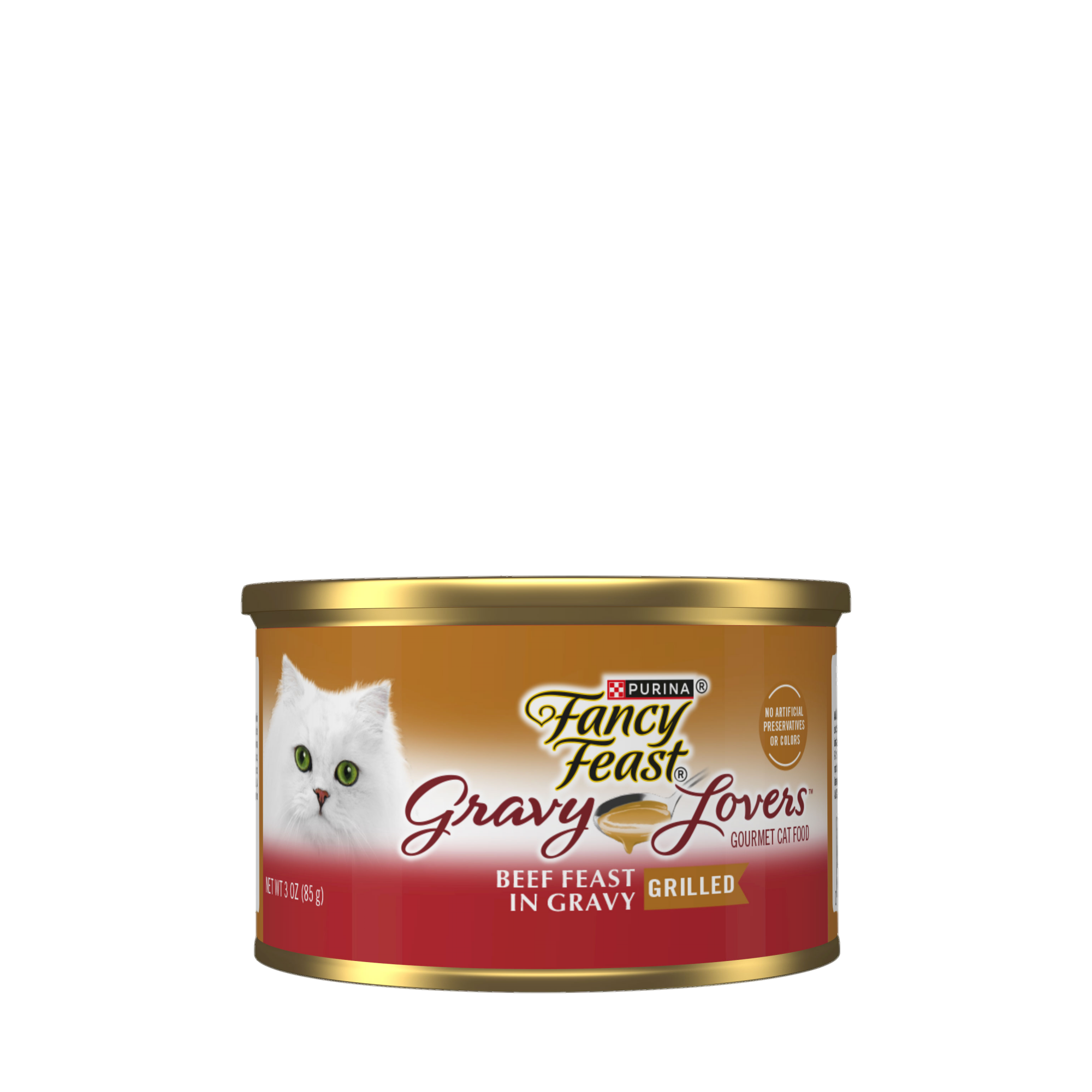 Empaque de Purina® Fancy Feast® Alimento Húmedo Para Gatos Adultos Casserole Sabor Carne, vista frontal