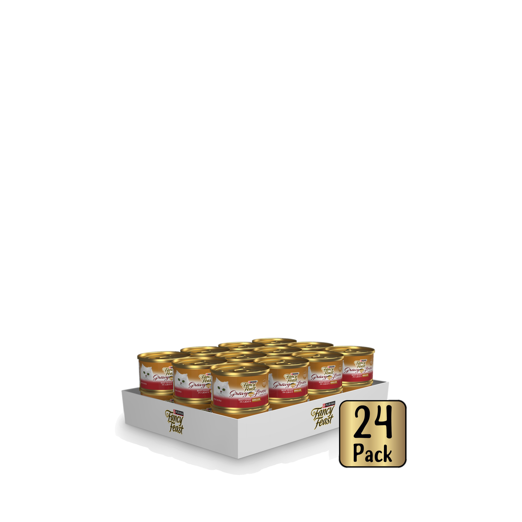 Empaque múltiple de Purina® Fancy Feast® Alimento Húmedo Para Gatos Adultos Casserole Sabor Carne